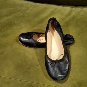 J. Crew Leather Ballet Flats